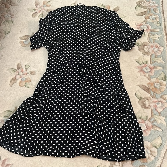Zara polka dot mini dress S - Picture 4 of 4